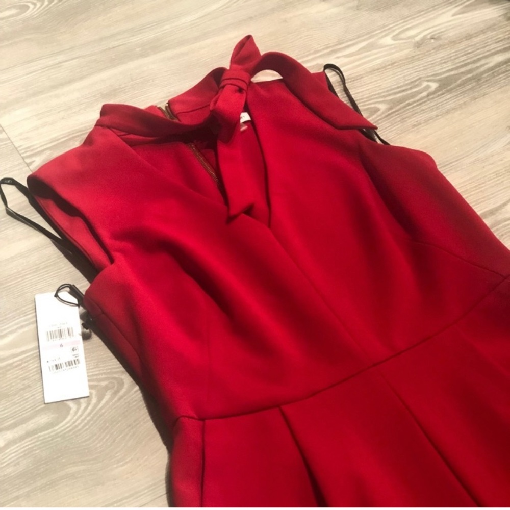 Calvin Klein Red Jumpsuit NWT